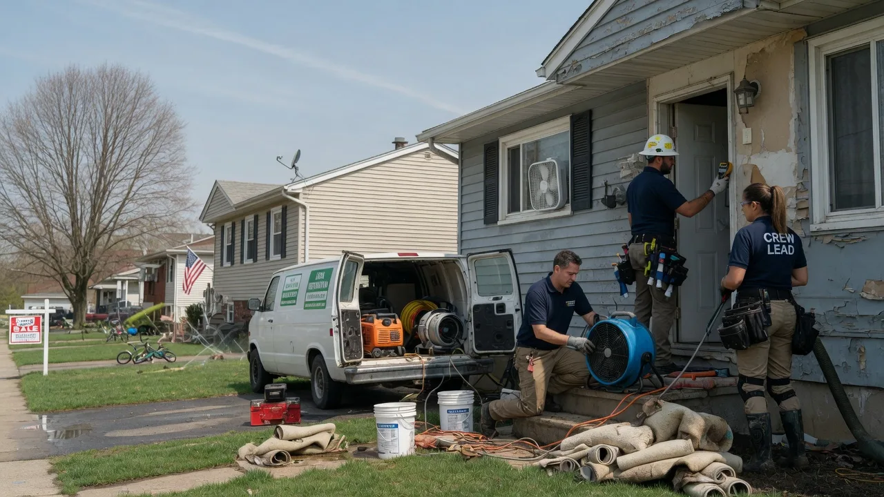 Flood Cleanup in Fremont, IA near me